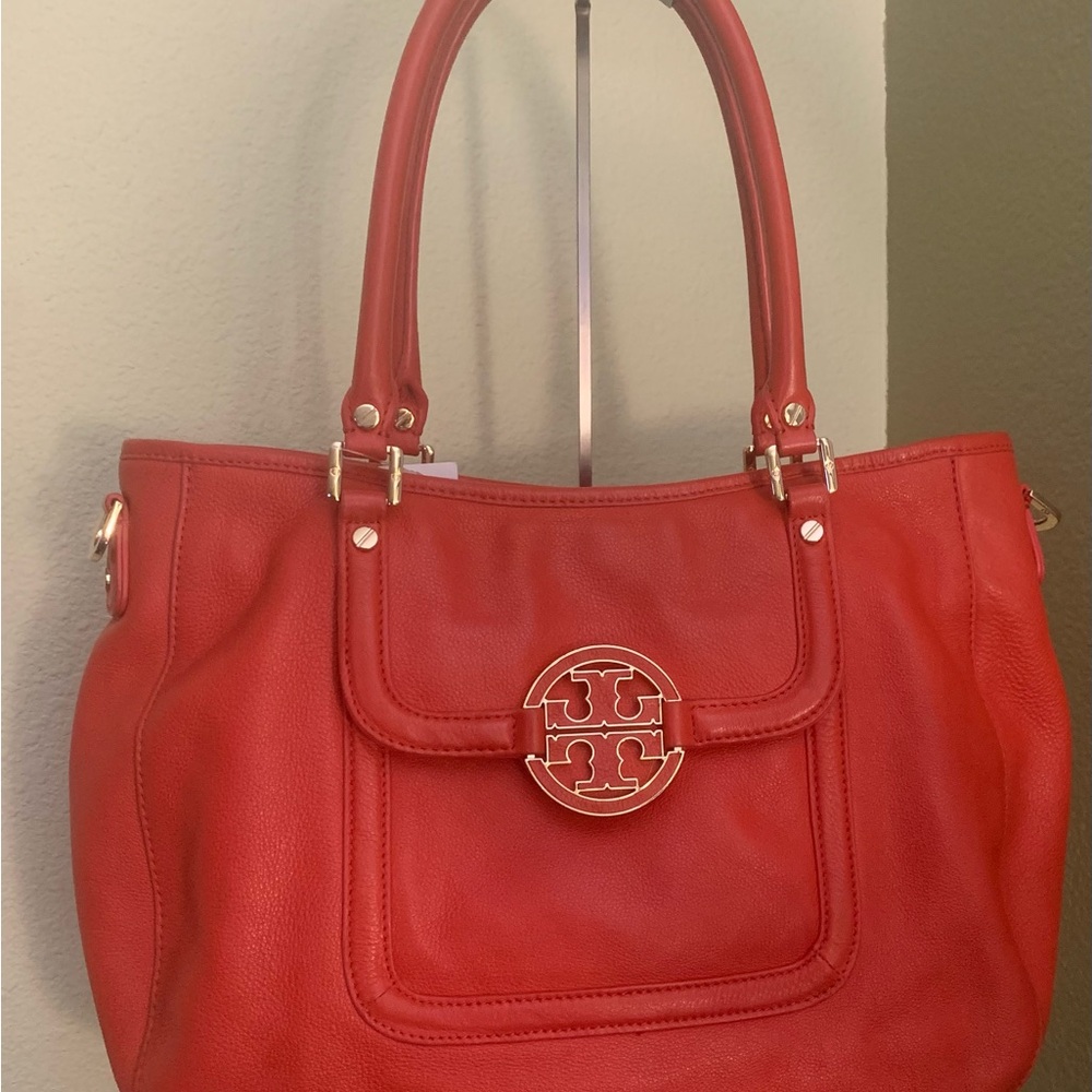 Tory Burch Vibrant Red Tote